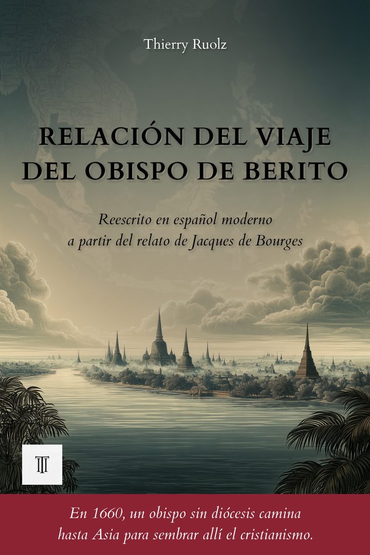Portada de Relación del viaje del obispo de Berito de Jacques de Bourges