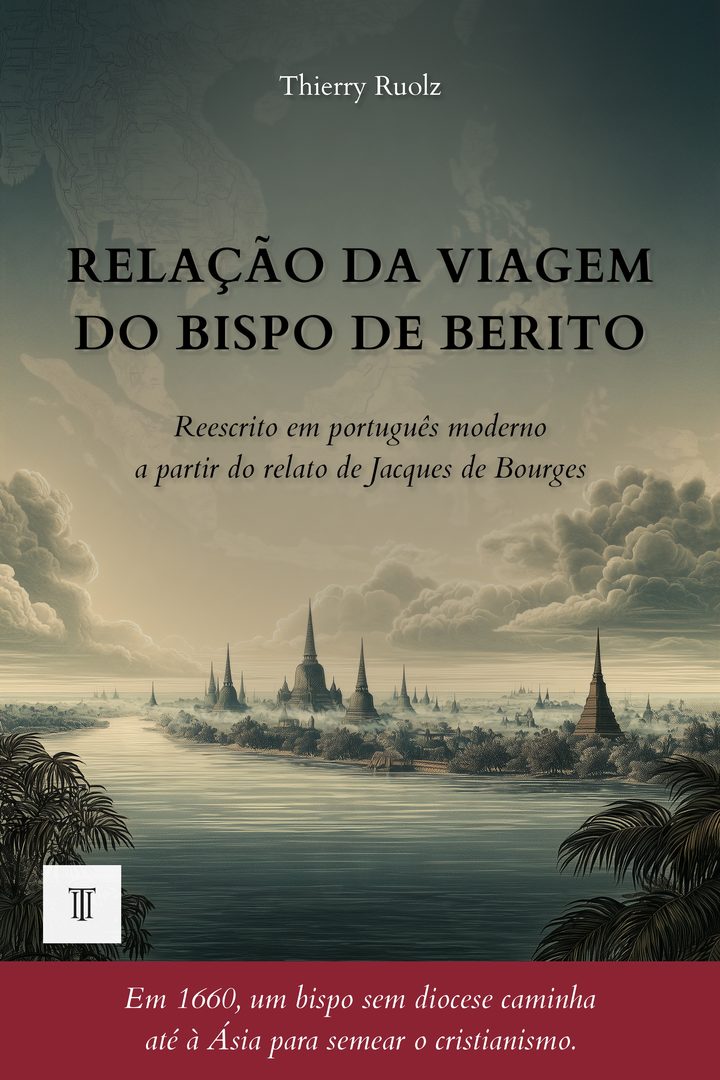 Capa de Relação da viagem do bispo de Berito de Jacques de Bourges