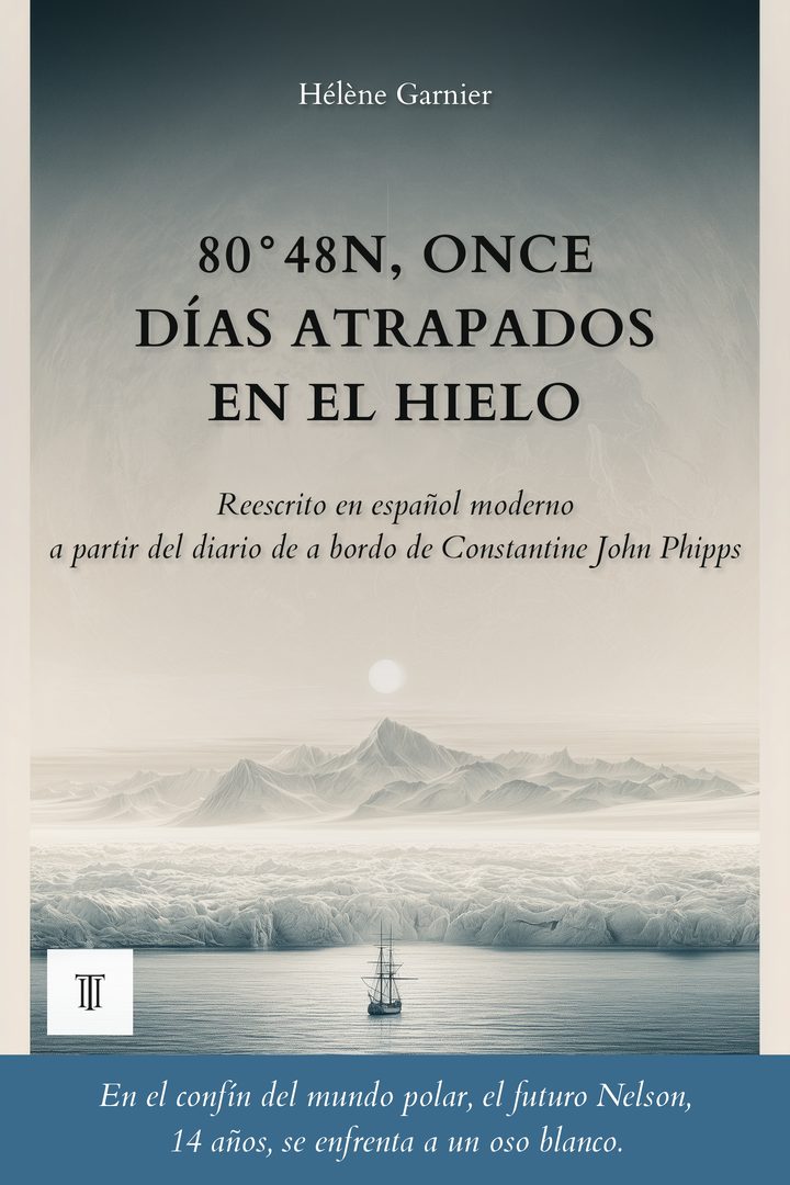 Portada de 80°48N, Once días atrapados en el hielo de Constantine John Phipps