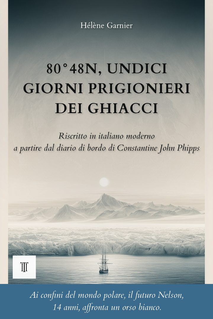 Copertina di 80°48N, Undici giorni prigionieri dei ghiacci di Constantine John Phipps